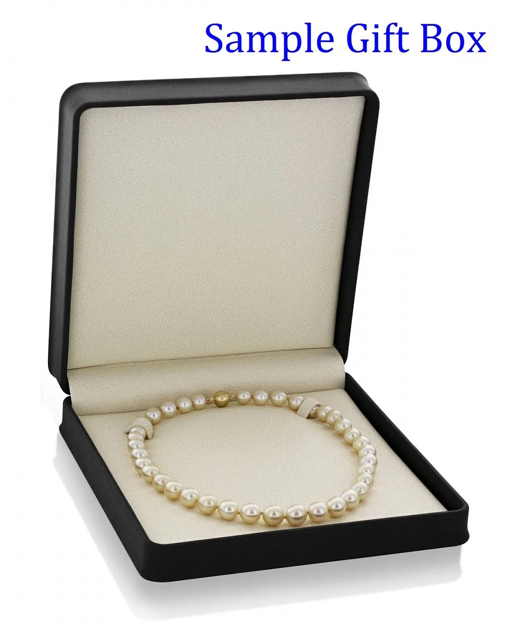 12-14mm Golden South Sea Pearl Necklace - AAAA Quality