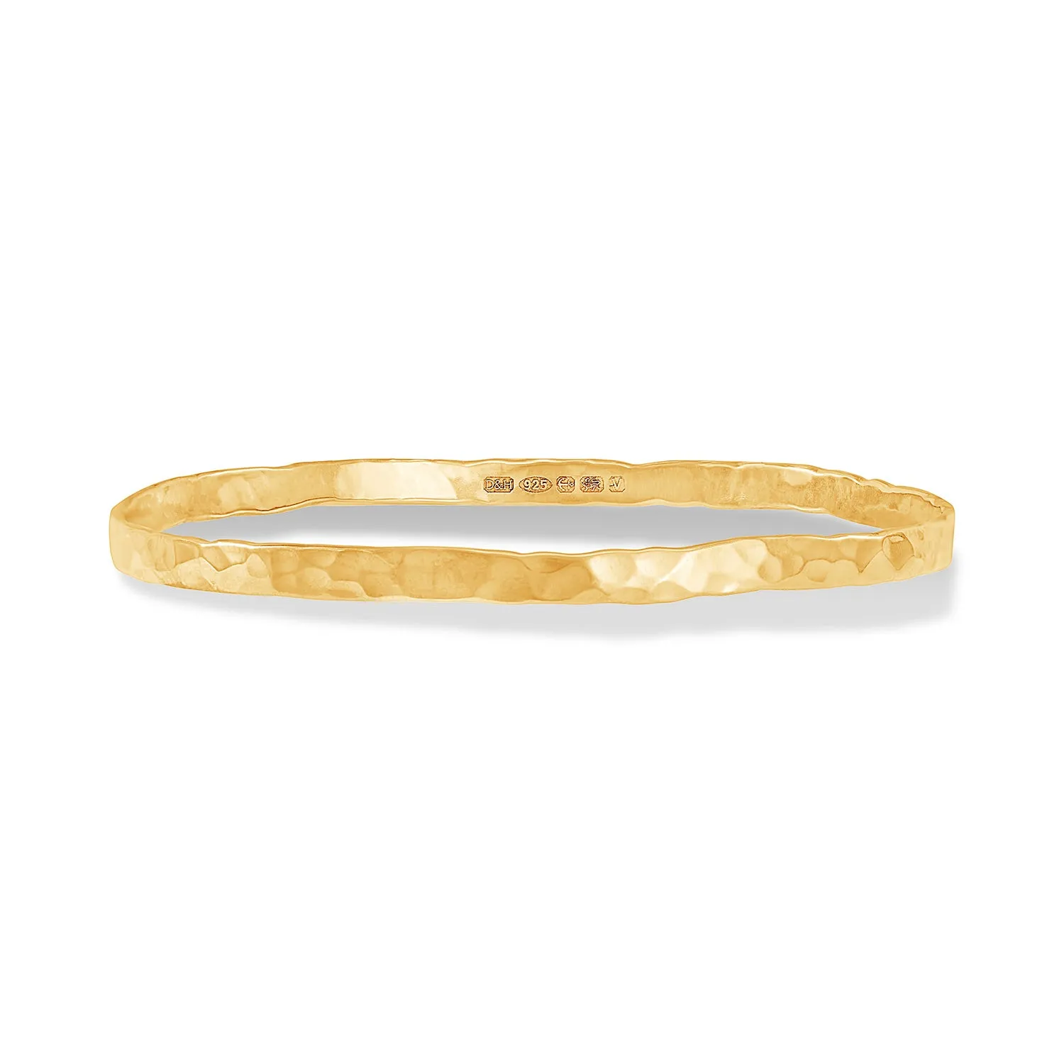 4mm Hammered Nomad Bangle