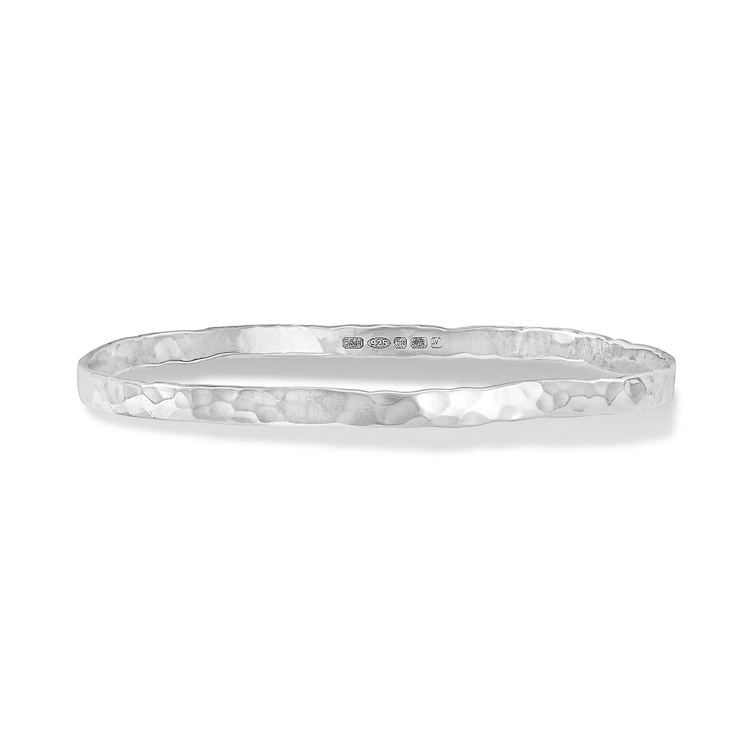 4mm Hammered Nomad Bangle