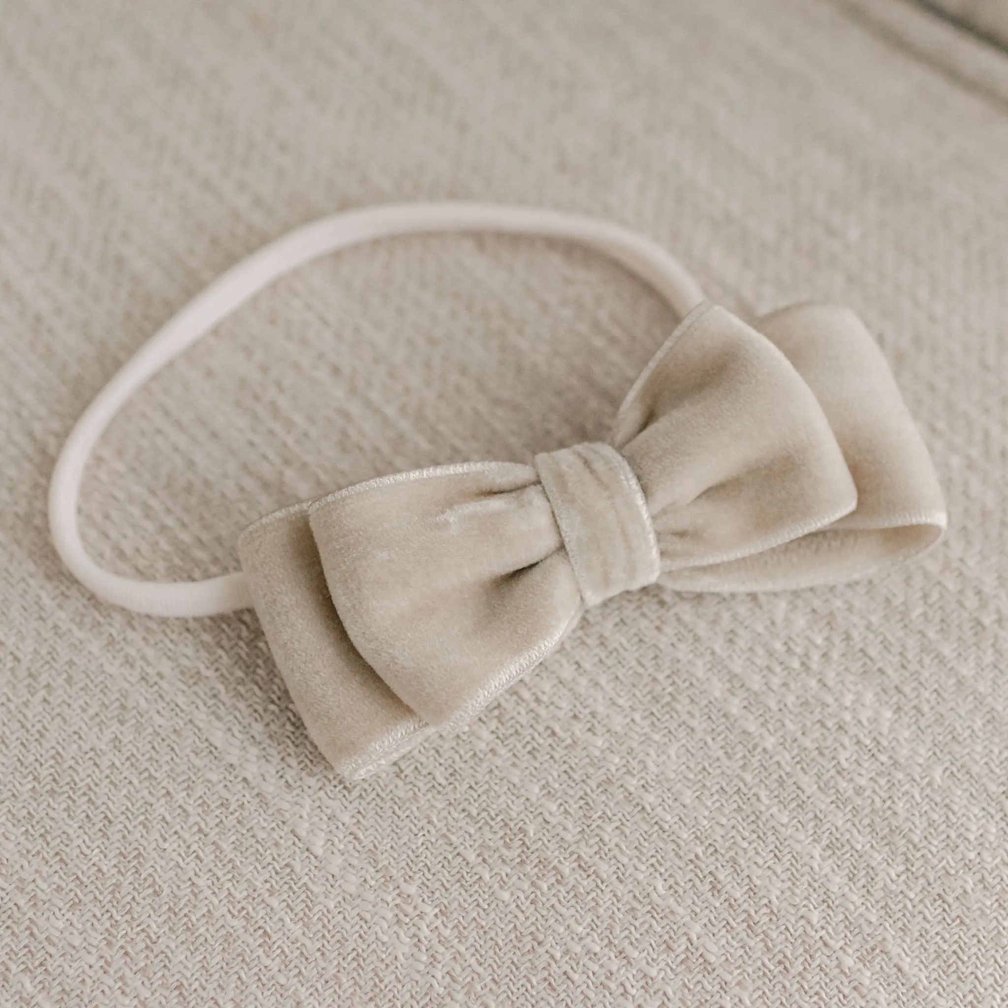 Adeline Velvet Bow Headband