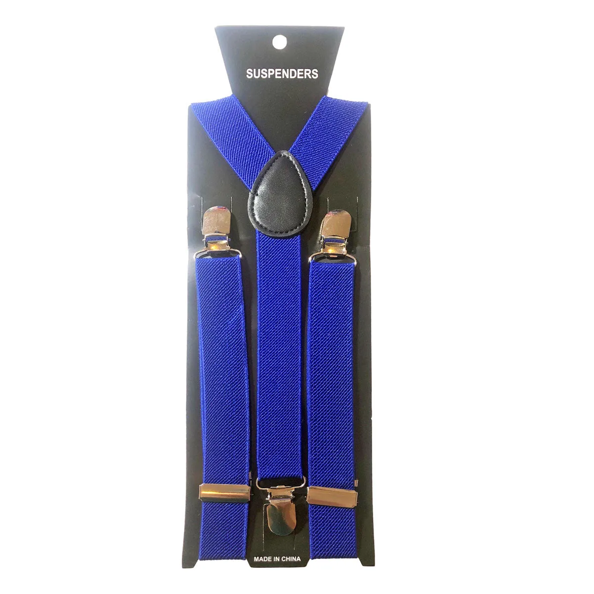 Adult Suspenders - Royal Blue