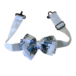 AFL Port Adelaide Power Adjustable Bella Bow Tie