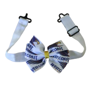 AFL West Coast Eagles  Adjustable Bella Bow Tie