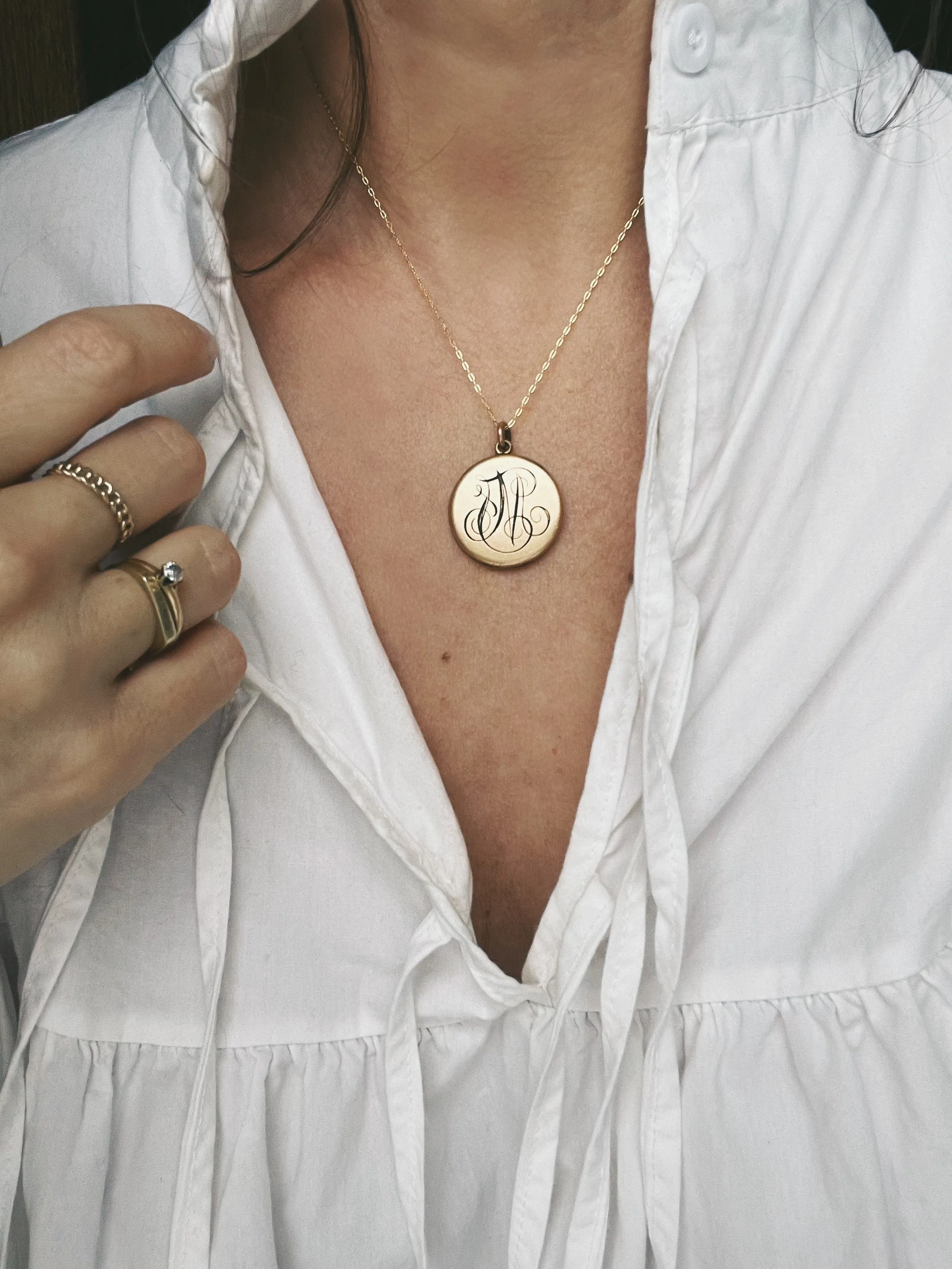 Antique Victorian Gold-fill Locket