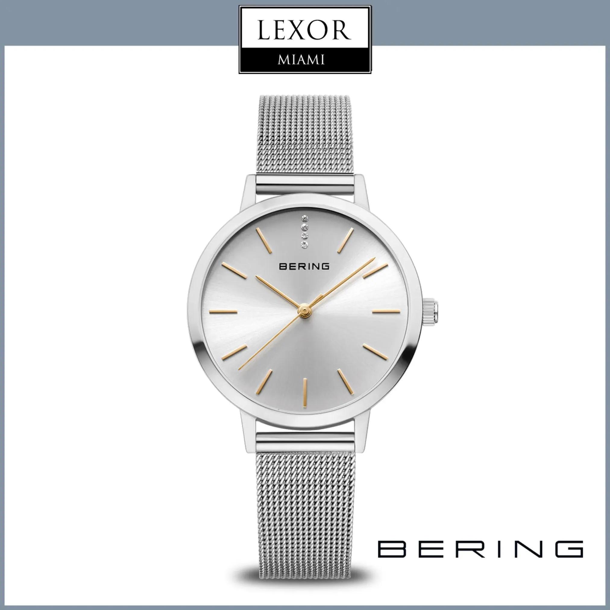 Bering Watches Classic polished silver 13434-001 Women