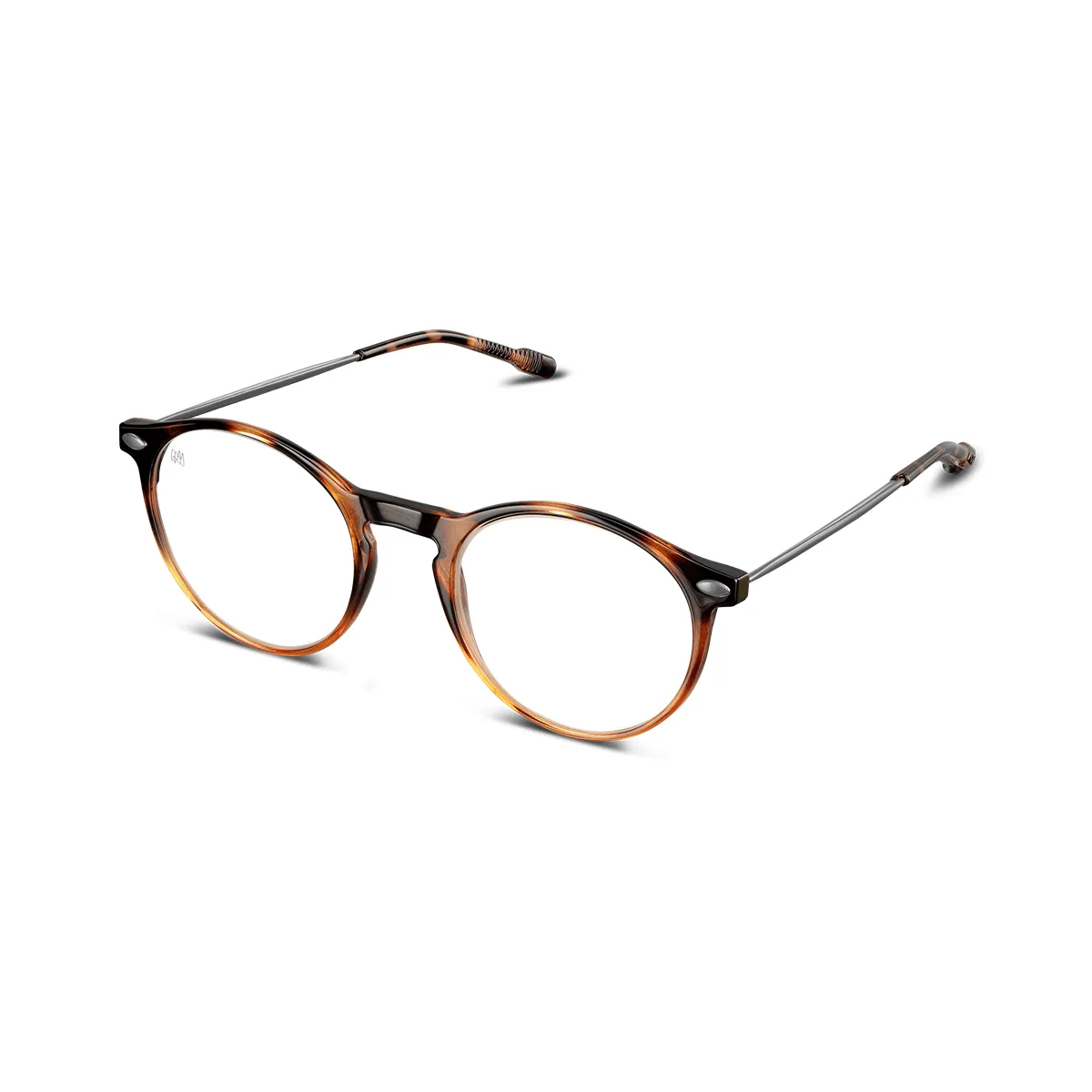 Blue Light Glasses  2.5 Bronze Tortoise Cruz with Case Nooz