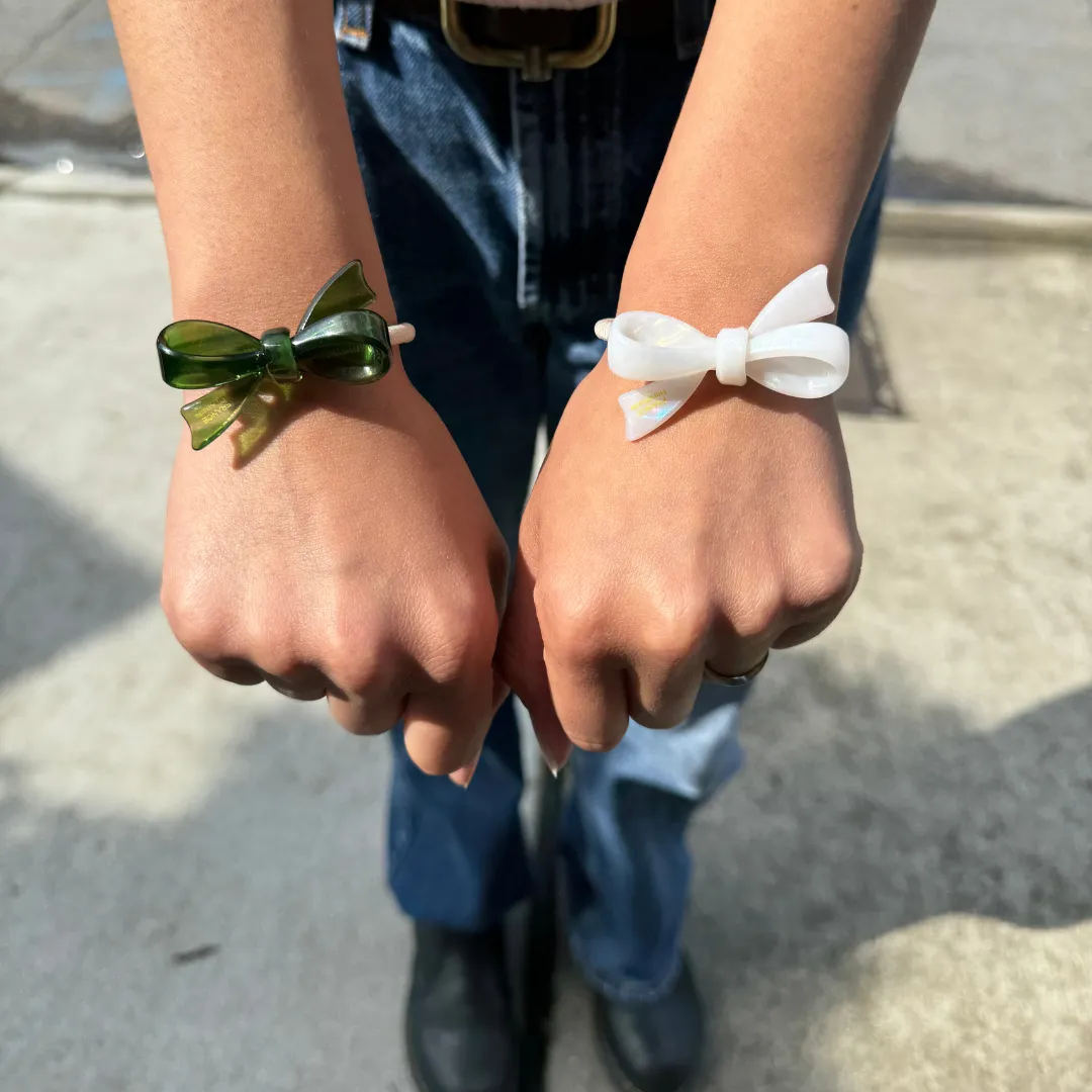 Bow Hair Tie Bracelet