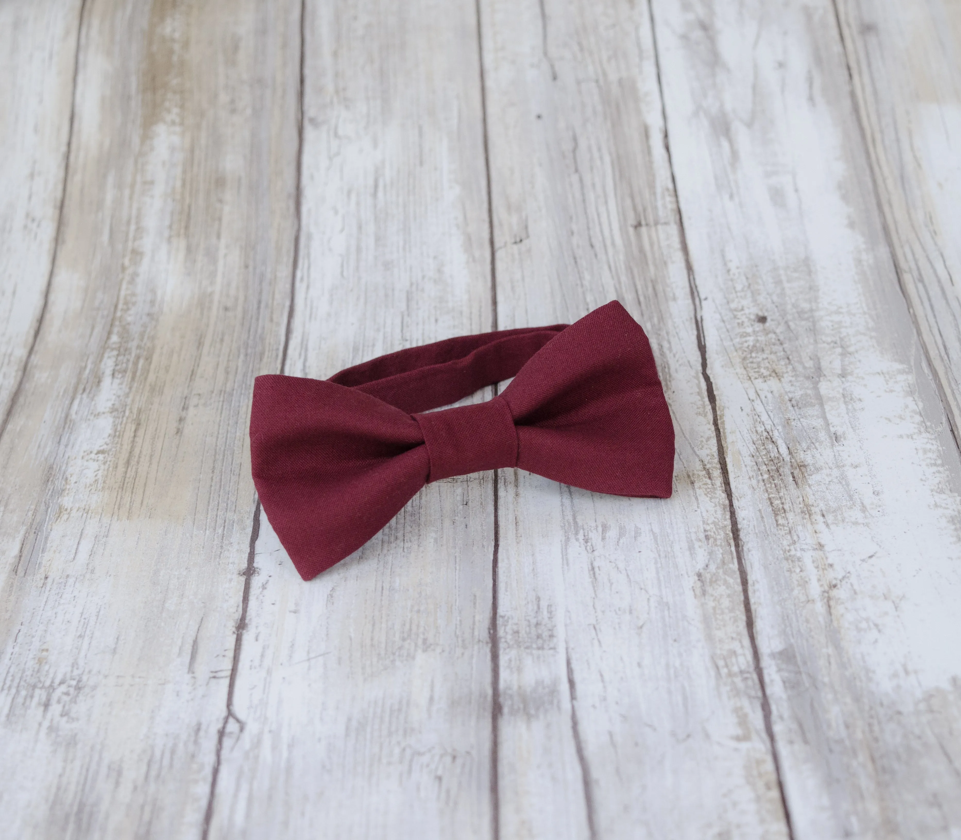 Burgundy Bow Tie (18)