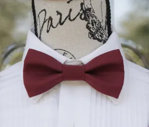 Burgundy Bow Tie (18)