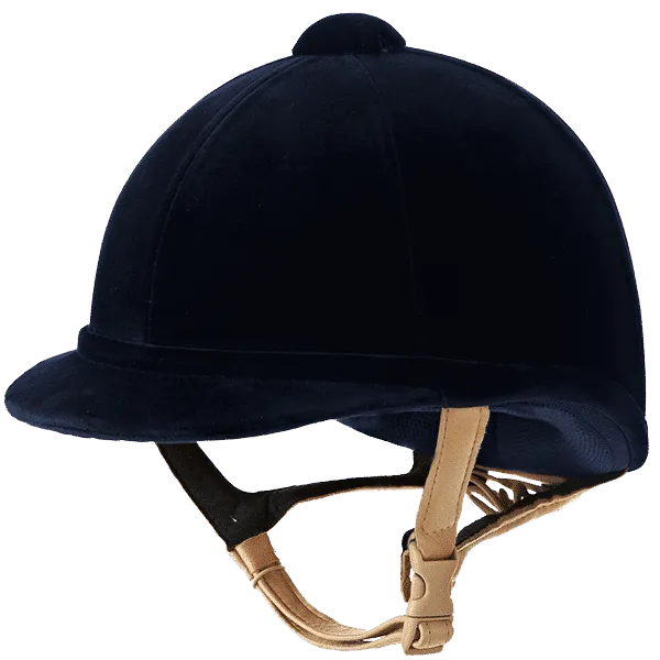 Charles Owen Hampton Velvet Riding Hat