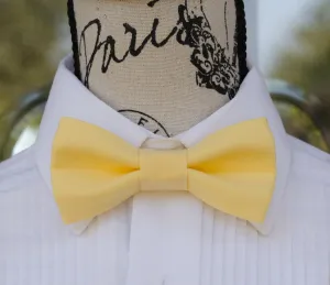 Classic 30's Yellow Bow Tie (23)