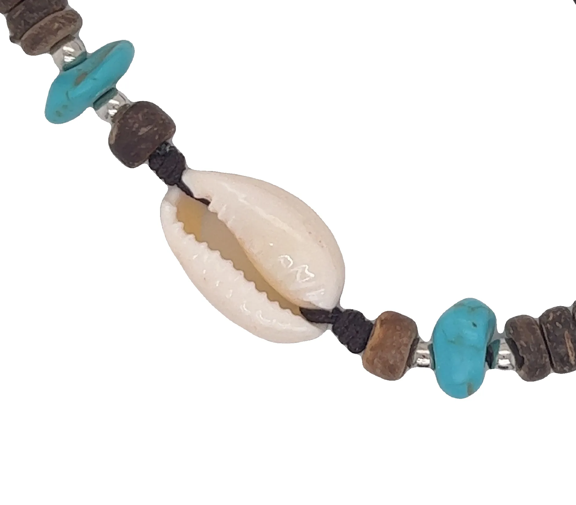 Cowrie Shell Beaded Bracelet