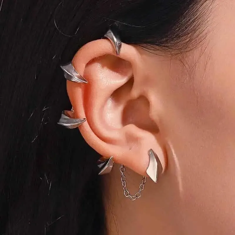 Devil Claw Ear Cuffs Earring