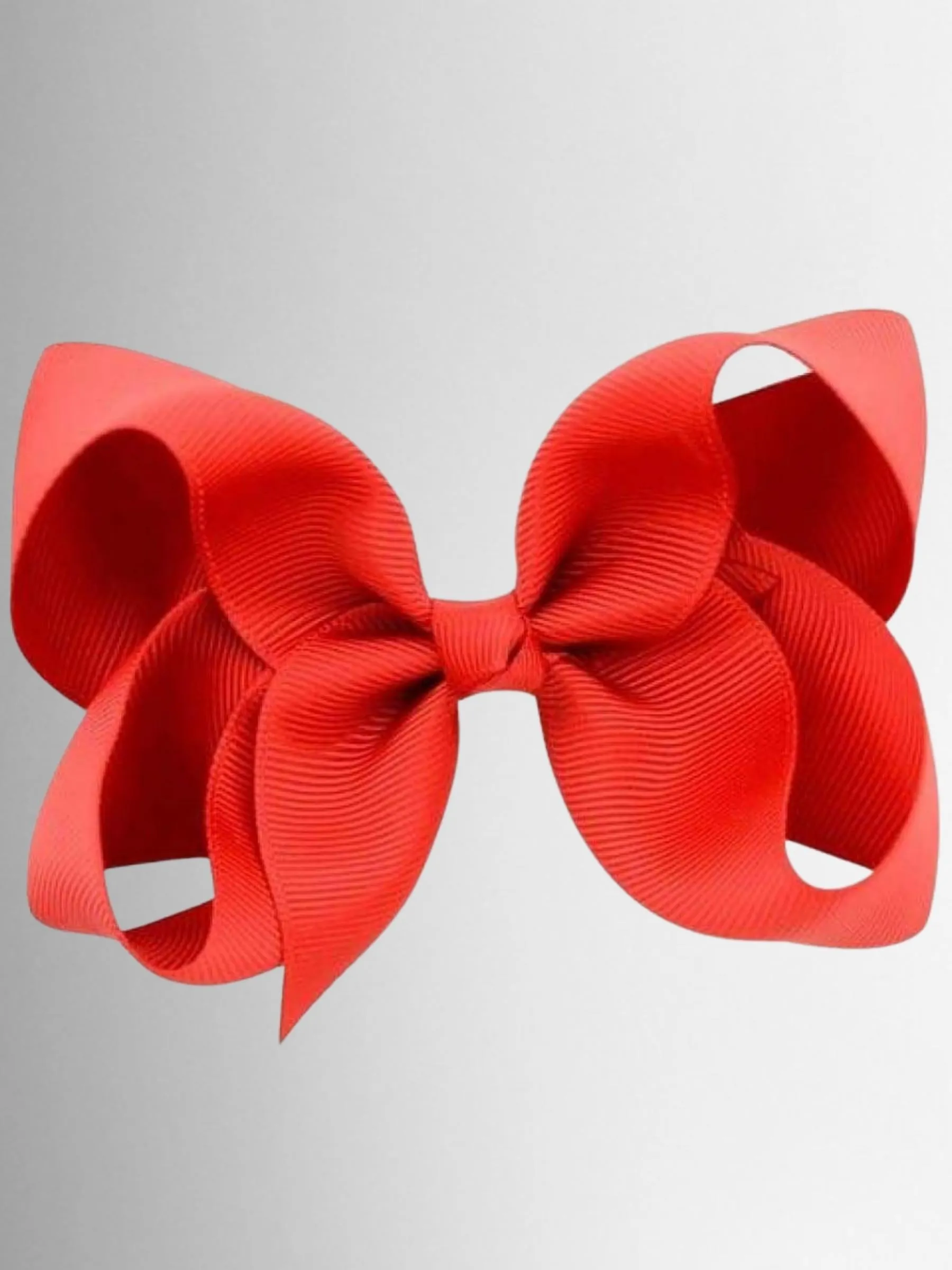 Diva In School Colored Hair Bow Clips