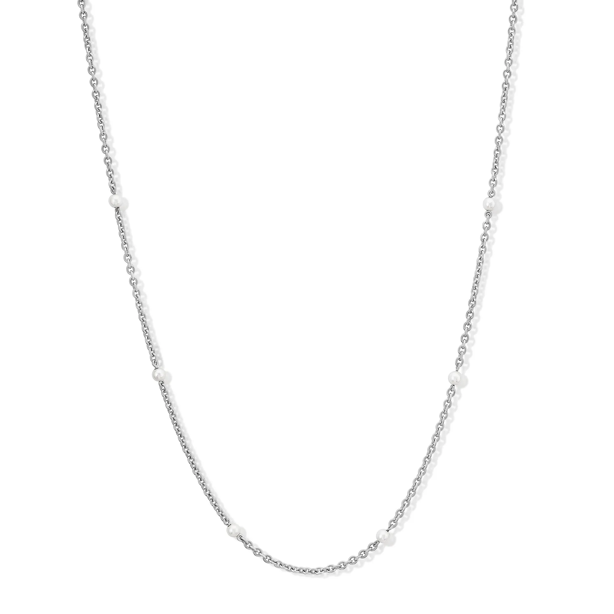 Finetrace Chain Silver - Pearl