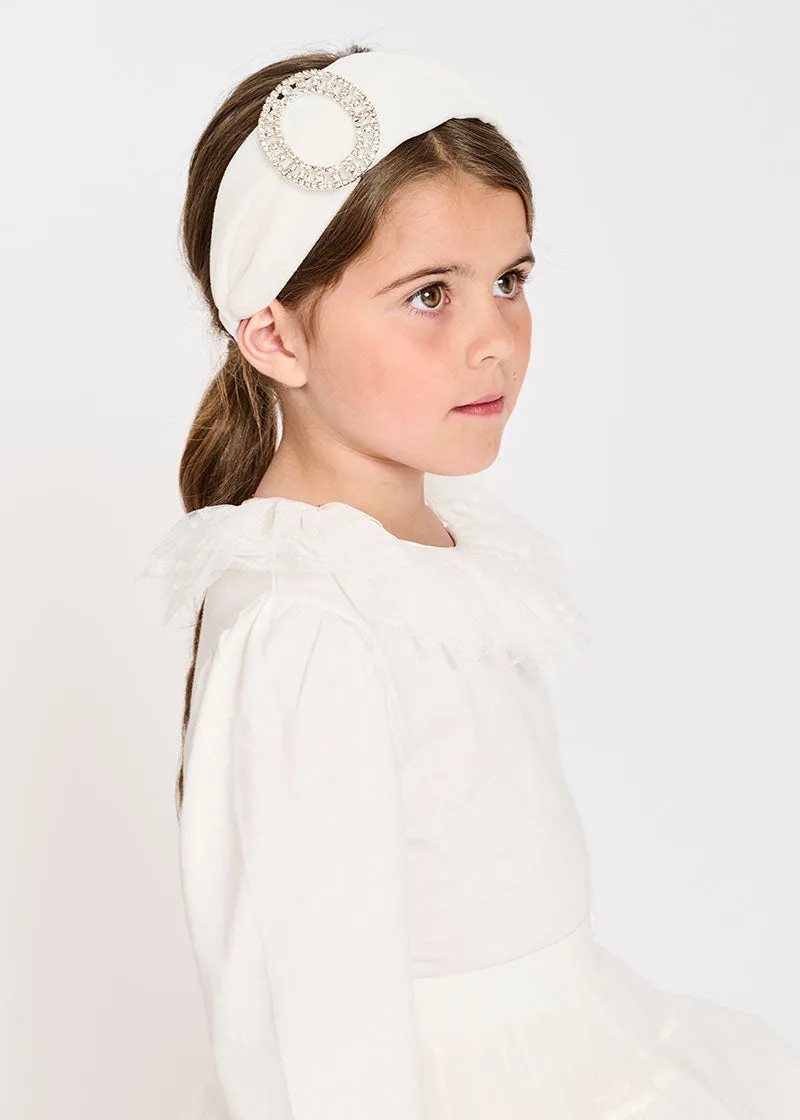 Gail Headband Snowdrop