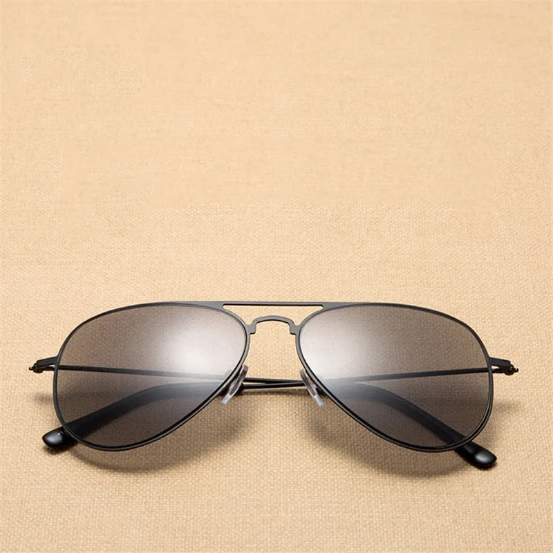 Gearera Pilot Metal Sun Reading Glasses Men Women Presbyopic Eyeglasses Male Female Hyperopia Eyewear Anti UV Spectacles