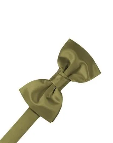 Gold Luxury Satin Bow Ties