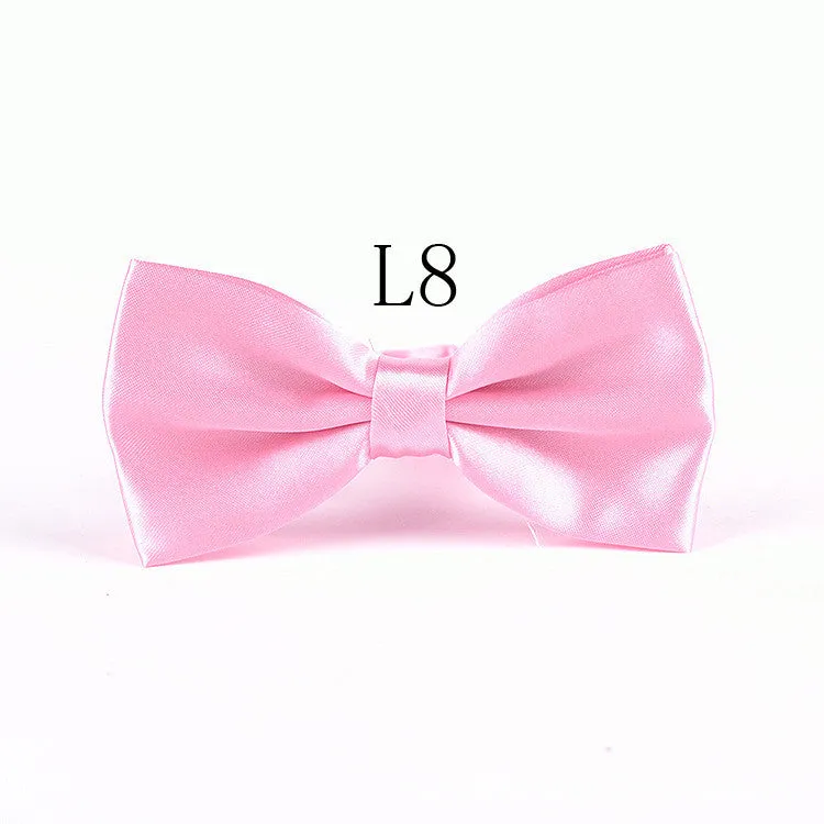 HOT SALE Formal Commercial Bow Tie Male Marriage Bow Ties Candy Color Gentleman Butterfly Cravat Bowtie For Men Formal Business