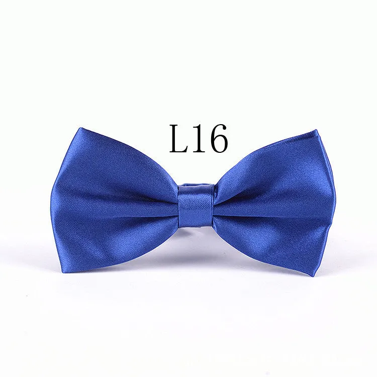 HOT SALE Formal Commercial Bow Tie Male Marriage Bow Ties Candy Color Gentleman Butterfly Cravat Bowtie For Men Formal Business