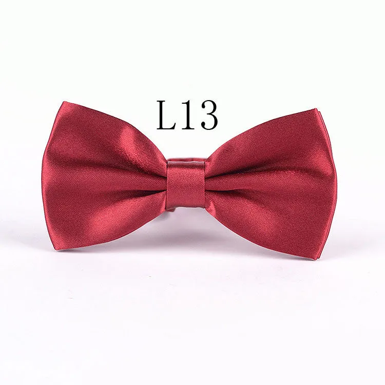 HOT SALE Formal Commercial Bow Tie Male Marriage Bow Ties Candy Color Gentleman Butterfly Cravat Bowtie For Men Formal Business