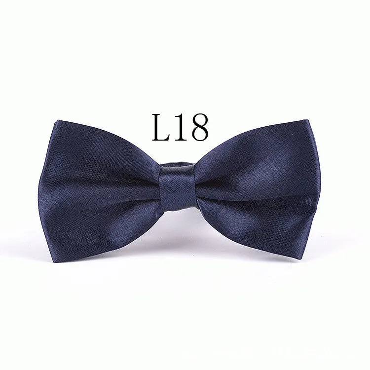 HOT SALE Formal Commercial Bow Tie Male Marriage Bow Ties Candy Color Gentleman Butterfly Cravat Bowtie For Men Formal Business