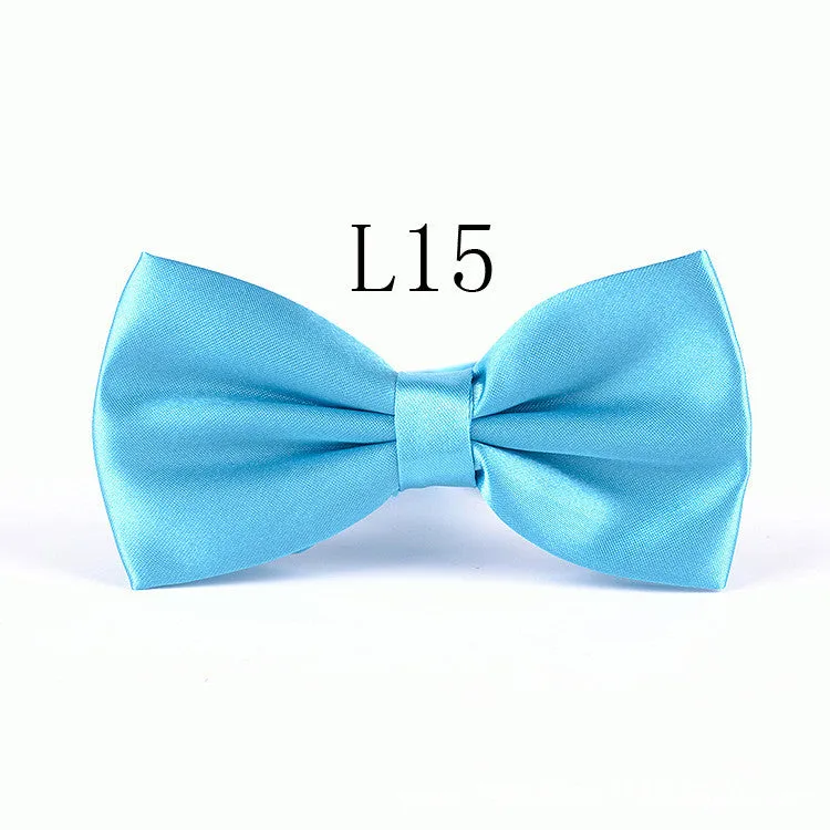 HOT SALE Formal Commercial Bow Tie Male Marriage Bow Ties Candy Color Gentleman Butterfly Cravat Bowtie For Men Formal Business