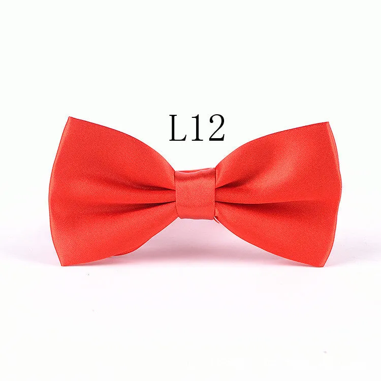 HOT SALE Formal Commercial Bow Tie Male Marriage Bow Ties Candy Color Gentleman Butterfly Cravat Bowtie For Men Formal Business