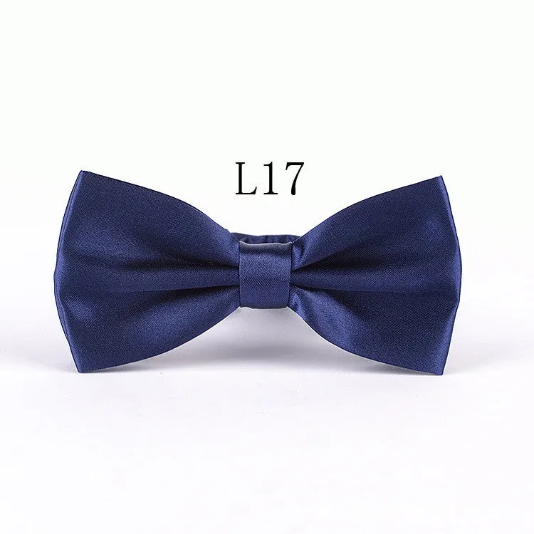 HOT SALE Formal Commercial Bow Tie Male Marriage Bow Ties Candy Color Gentleman Butterfly Cravat Bowtie For Men Formal Business