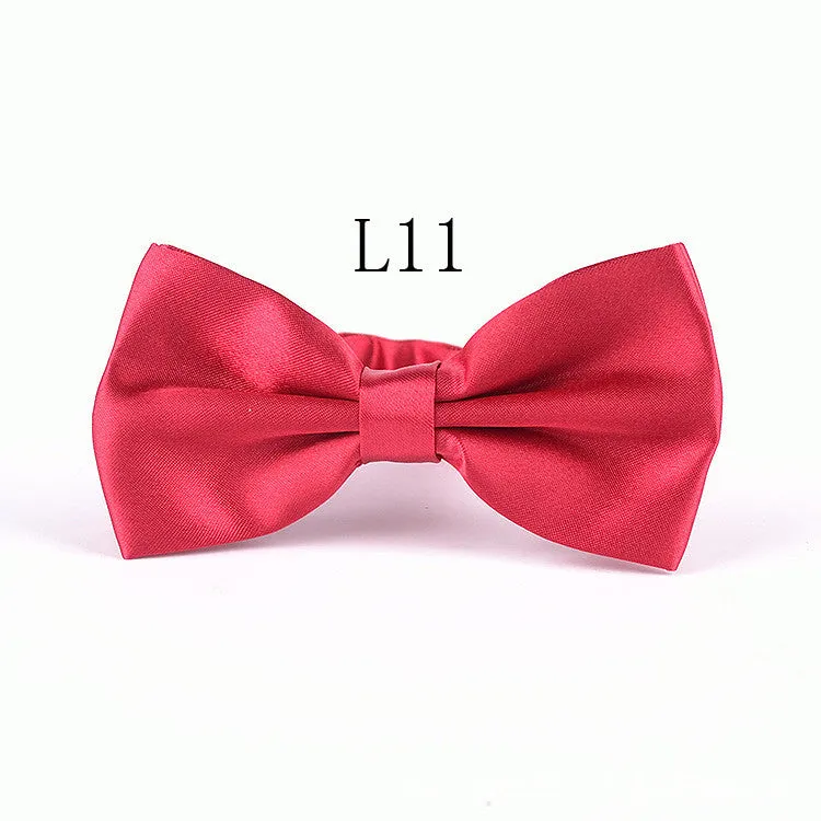 HOT SALE Formal Commercial Bow Tie Male Marriage Bow Ties Candy Color Gentleman Butterfly Cravat Bowtie For Men Formal Business