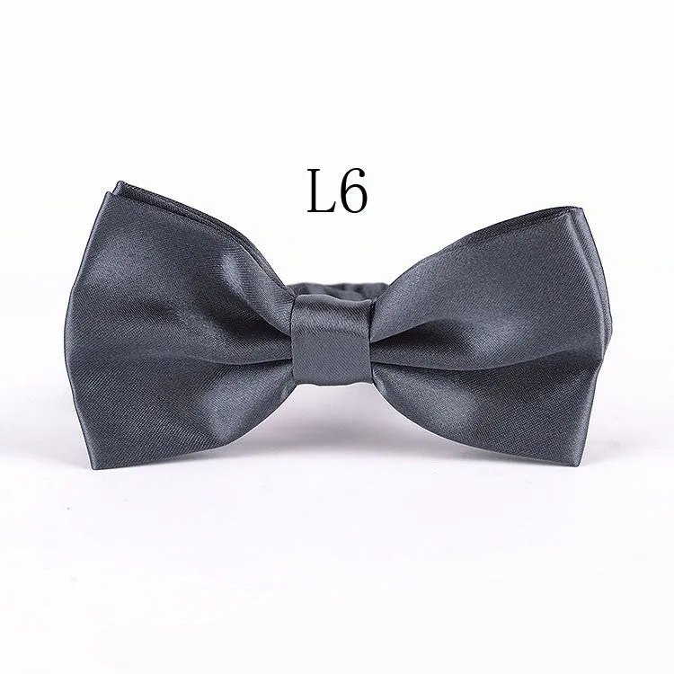 HOT SALE Formal Commercial Bow Tie Male Marriage Bow Ties Candy Color Gentleman Butterfly Cravat Bowtie For Men Formal Business