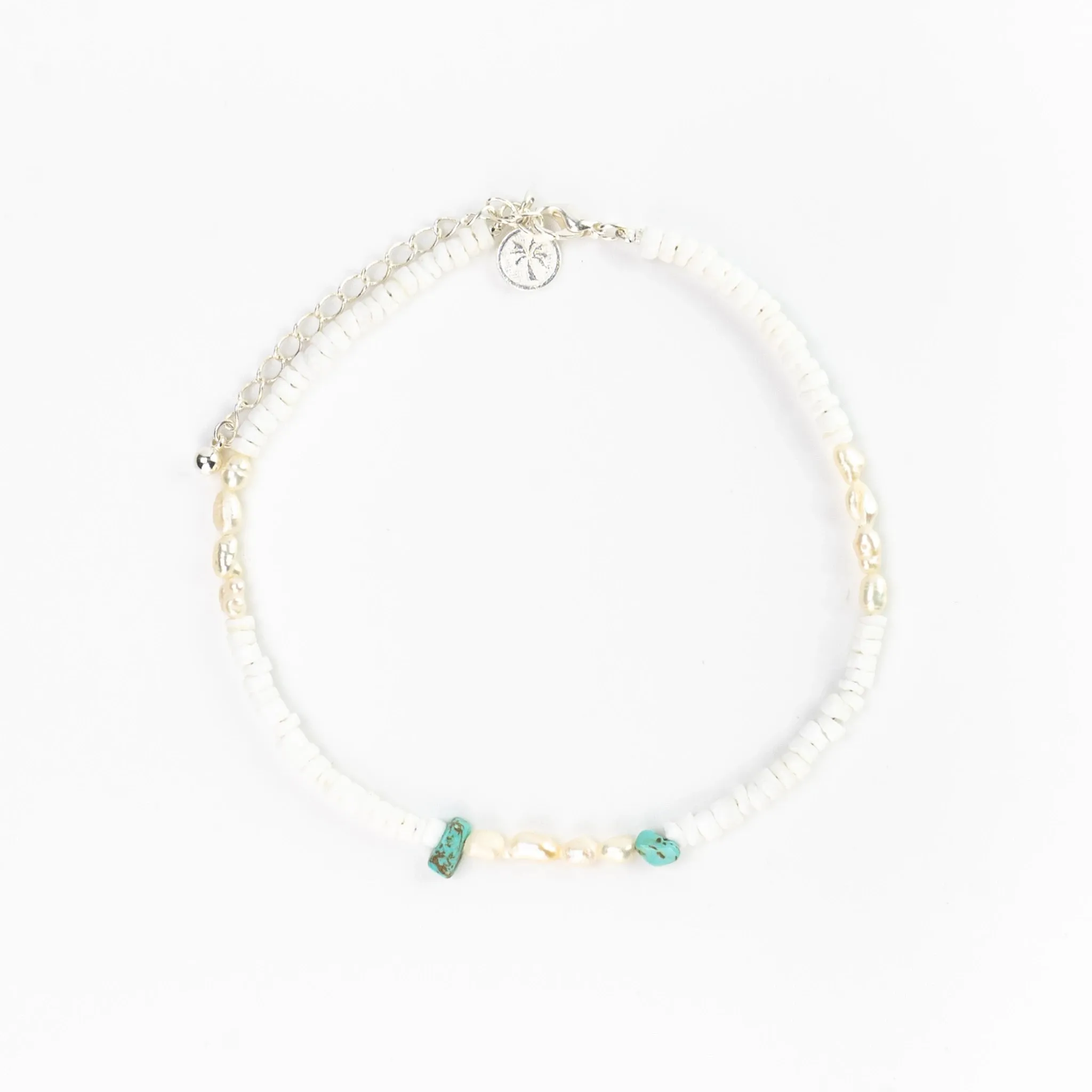 Kai Pearl Beaded Anklet