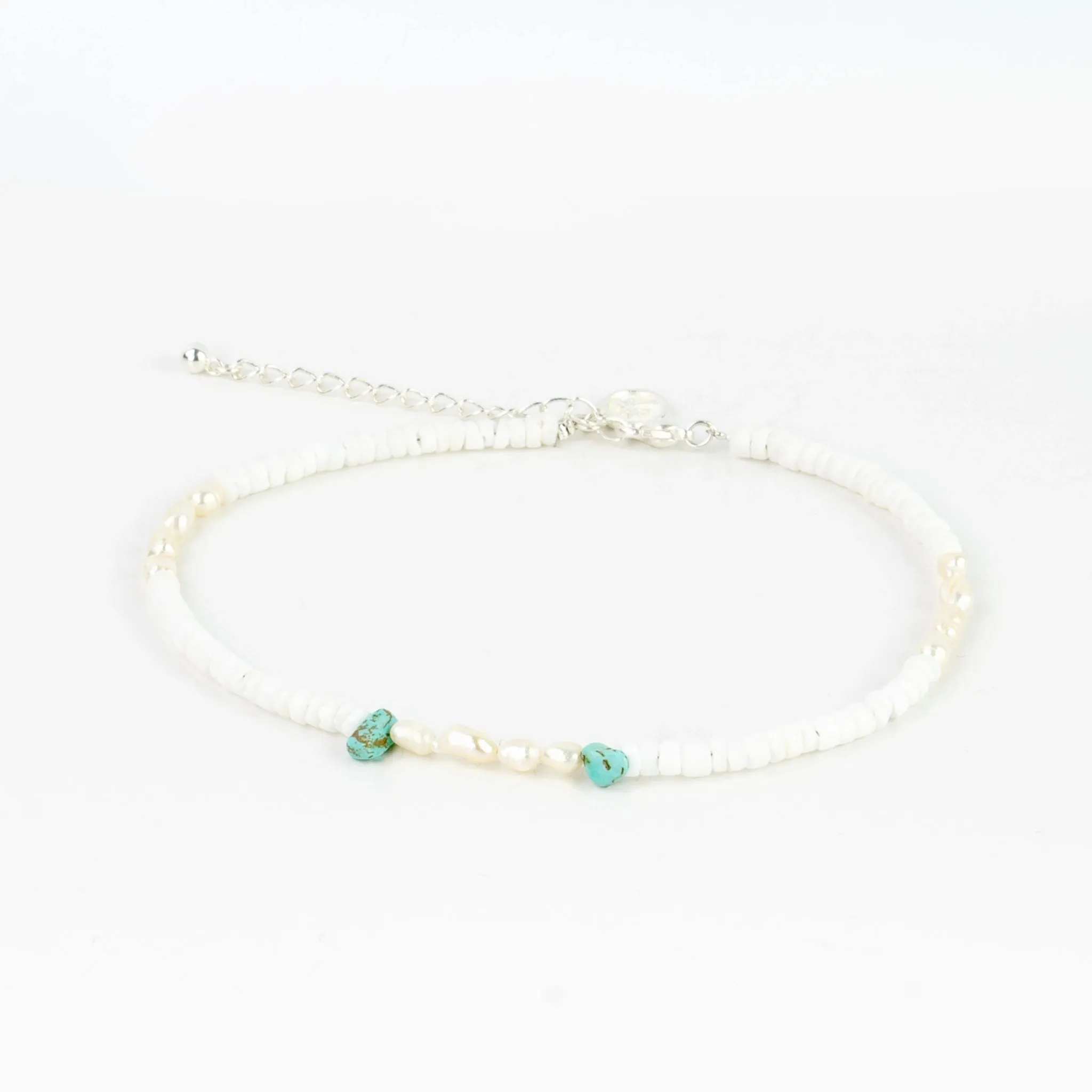 Kai Pearl Beaded Anklet