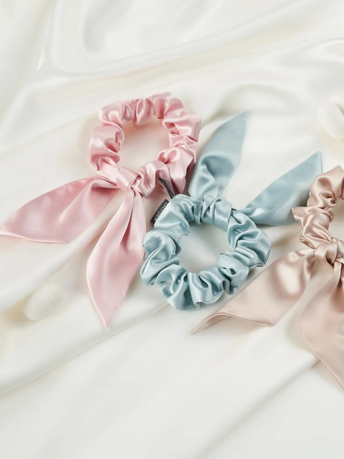 Luxurious Hand Made 100% Mulberry Silk Scrunchie