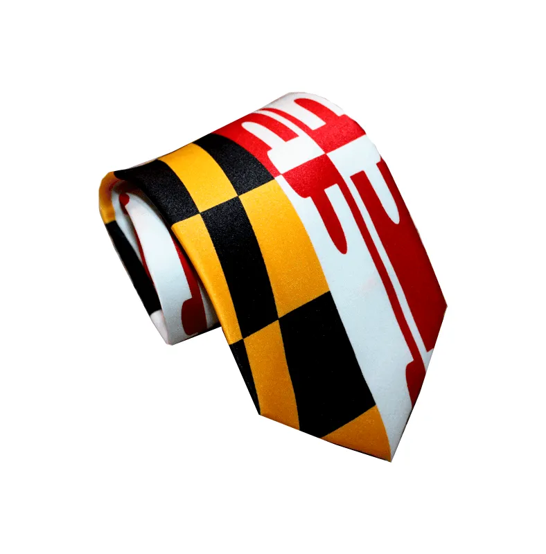 Maryland Flag Stretch / Tie