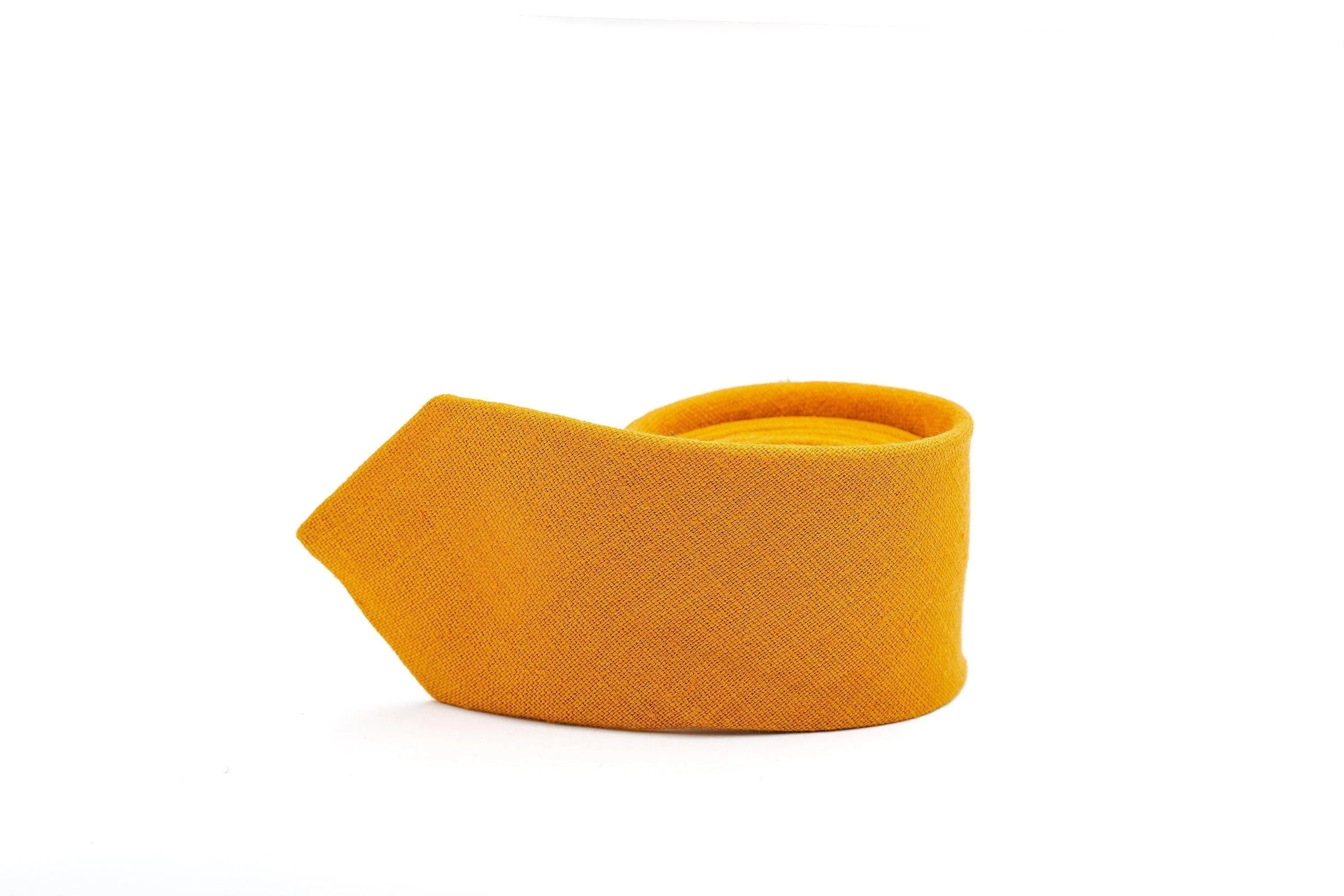 Mustard Necktie for Men: Perfect for Weddings & Best Men's Ties