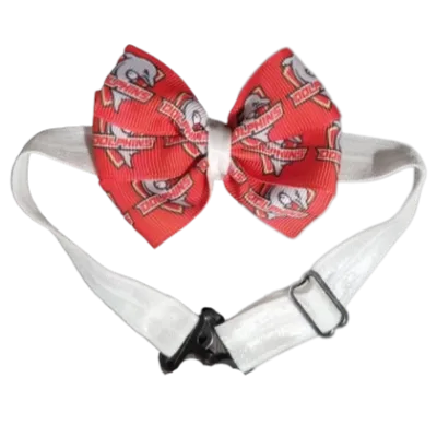 NRL Redcliffe Dolphins Bella Adjustable Bow Tie