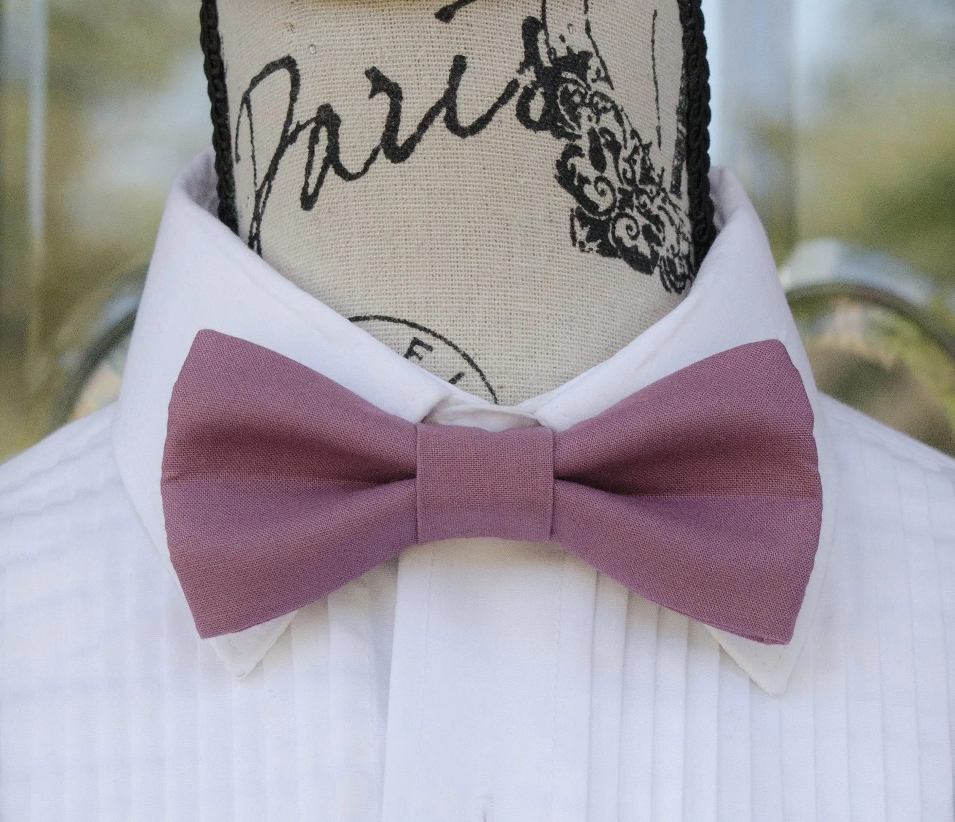 Plum Bow Tie (204)