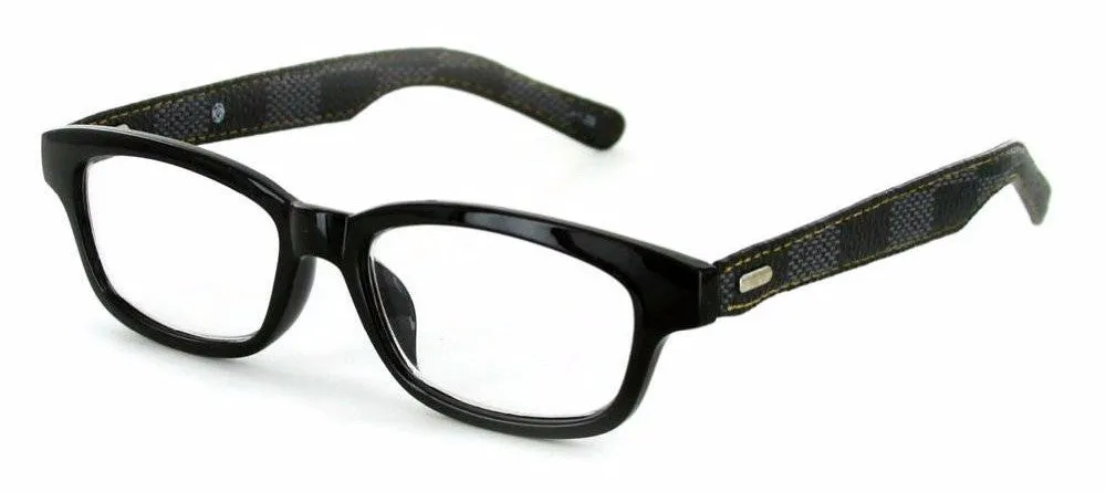 "Milan"  Men's Trendy Wide Fit Fashion Reading Glasses