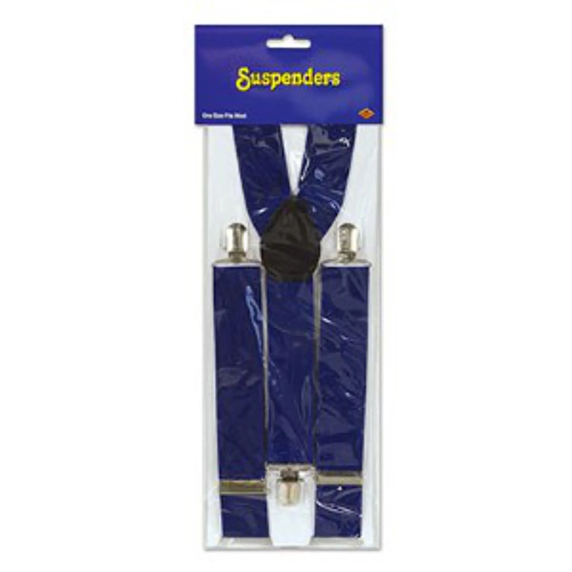 "Stylish Blue Suspenders For Men"