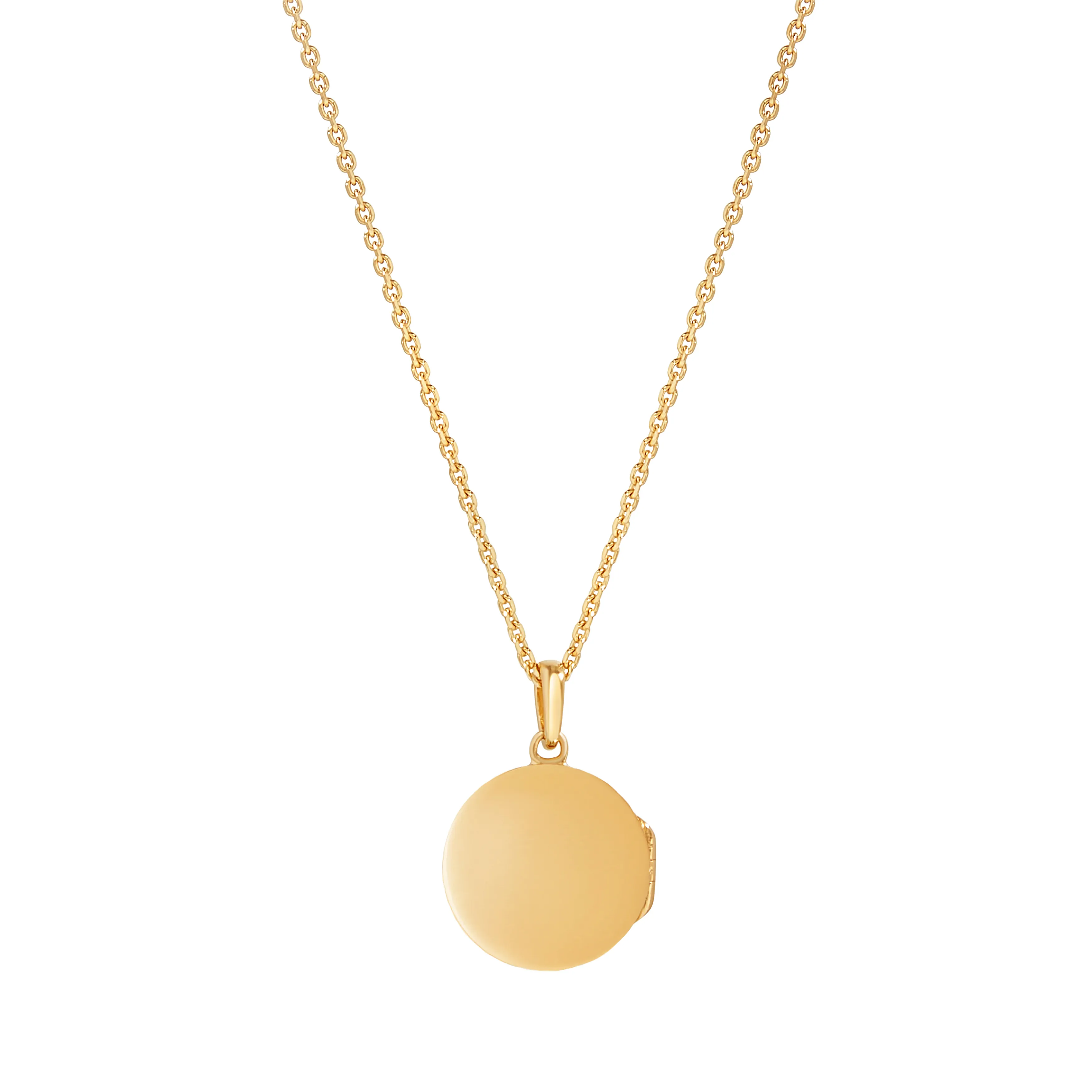 Radiant Pearl Locket Necklace - Gold