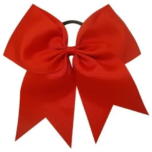 Red Cheer Bow