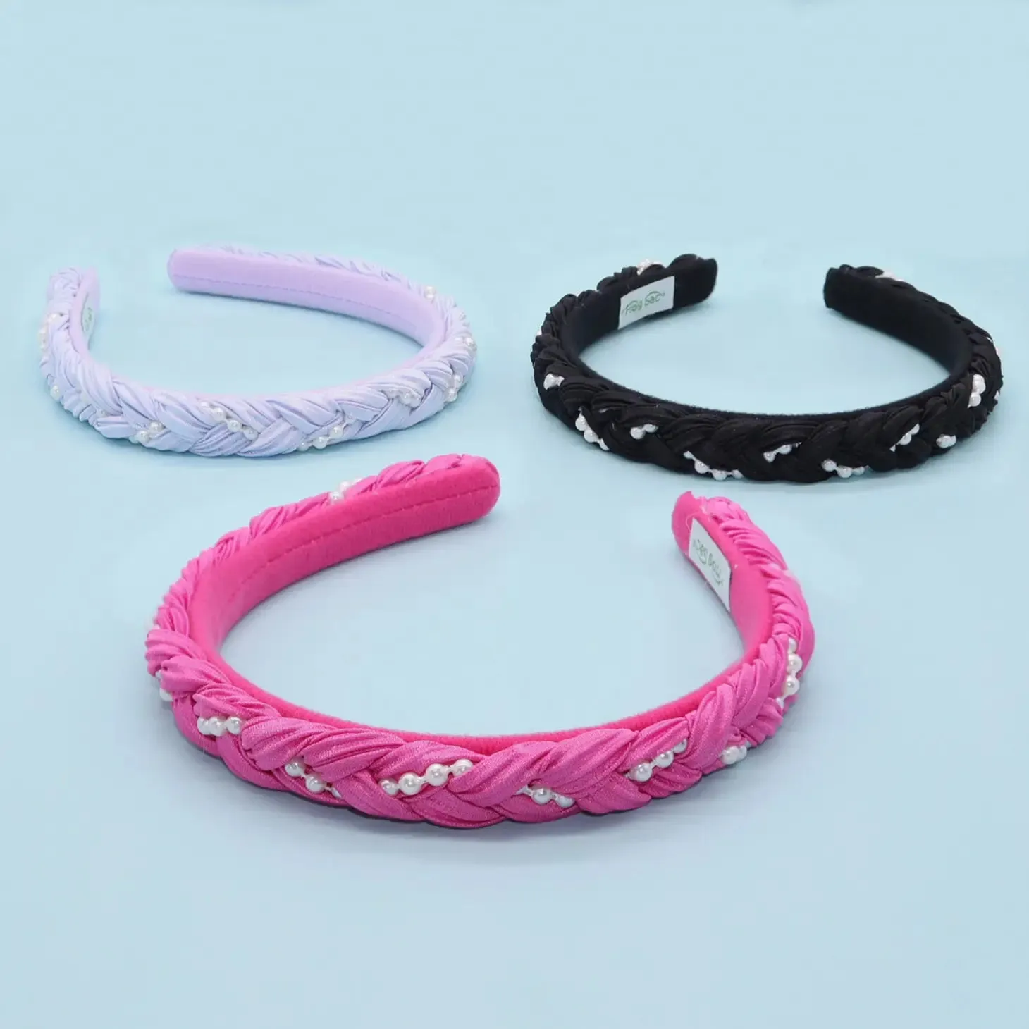 Set of 3 Braided Headbands