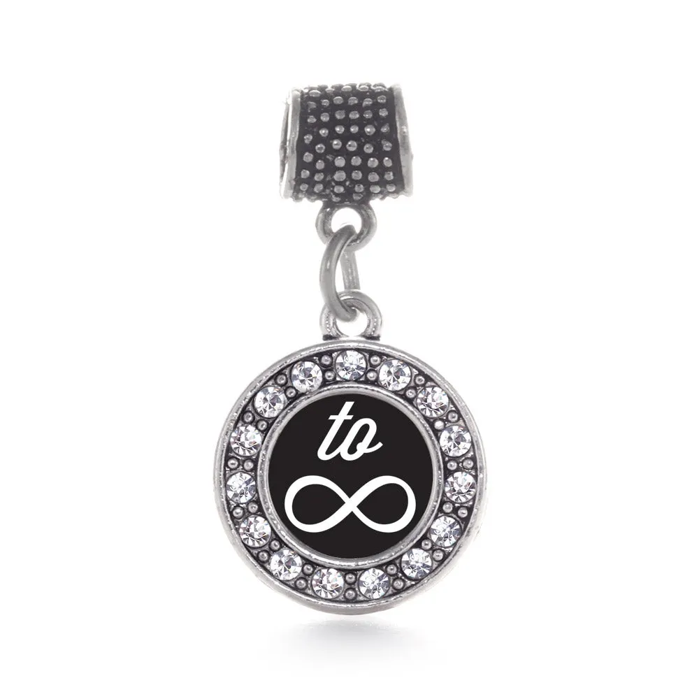 Silver To Infinity Circle Memory Charm