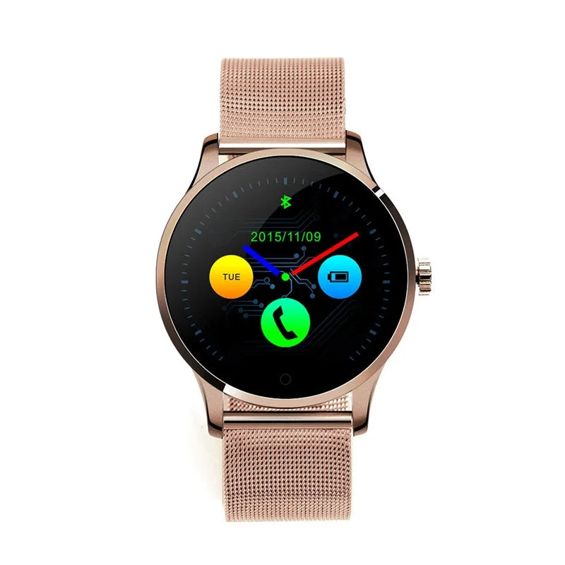 Smart Watch Round  Touch Screen Bluetooth Wristwatch