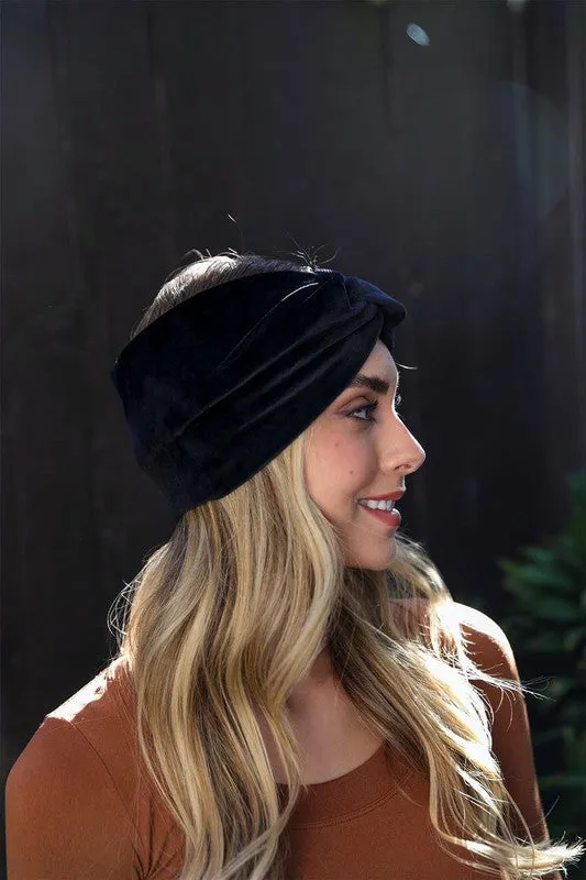 Super Soft Twisted Velvet Headbands