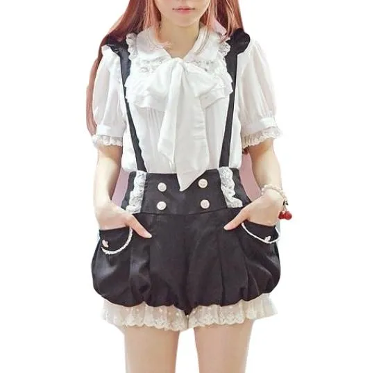 Suspender Bloomer Shorts