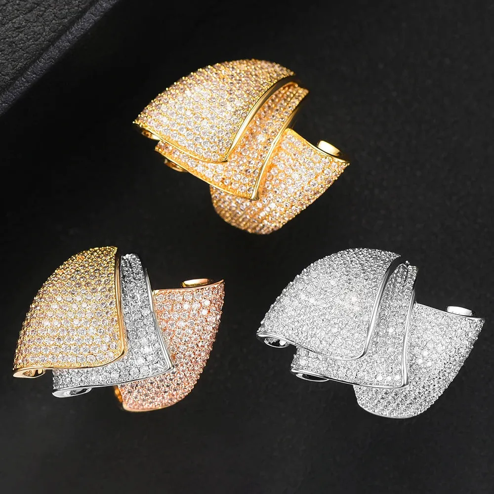 Sydney Opera House High Quality Zirconia Ring