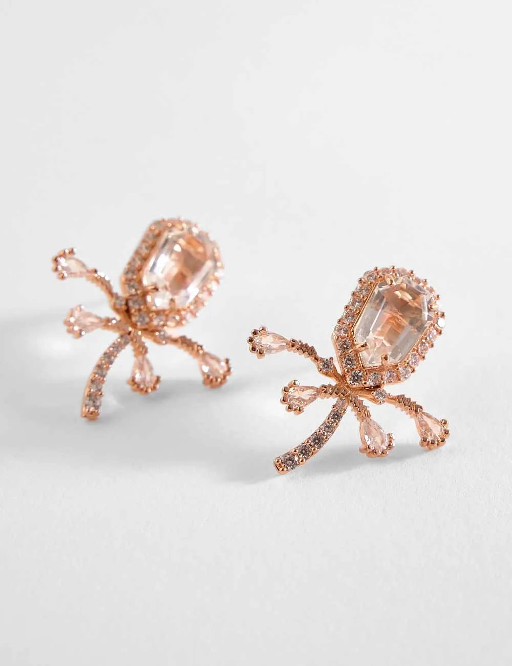 The Faena Mini Earcuffs in Champagne