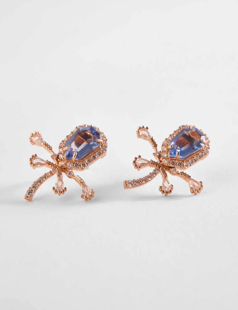 The Faena Mini Earcuffs in Tanzanite